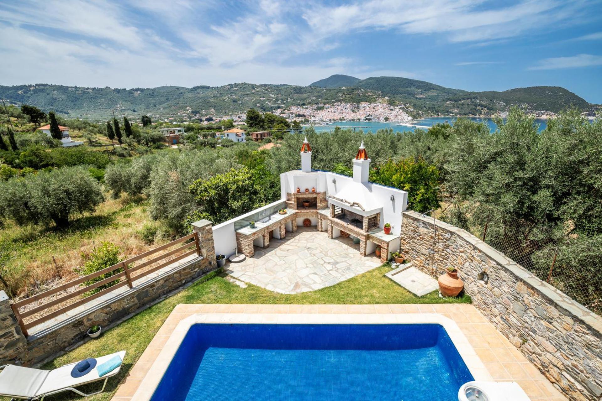 Alexandra'S Villa Skopelos Town Exterior photo